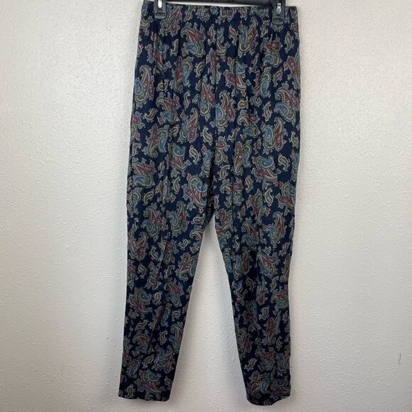 Laura Leigh Ltd. Sport Matching Paisley Turtle Neck and Casual Pants Size M EUC - Picture 7 of 10